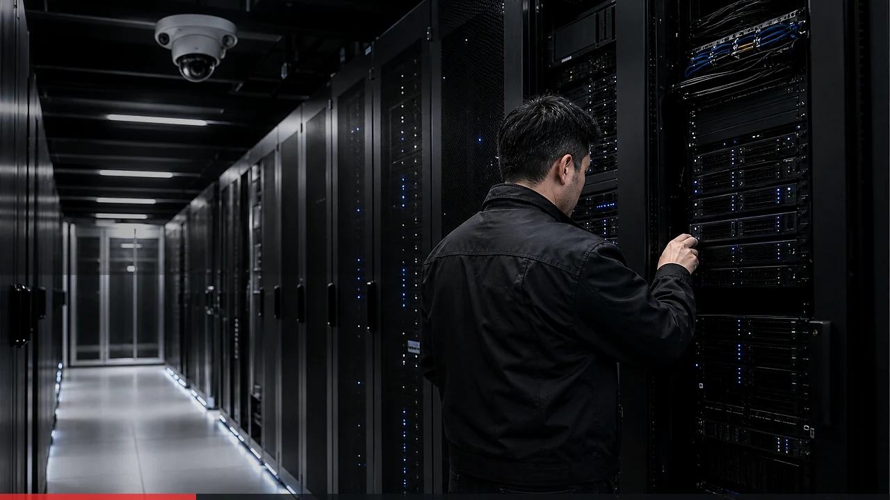 Система видеонаблюдения с IP-камерами на крупном объекте в Алматы